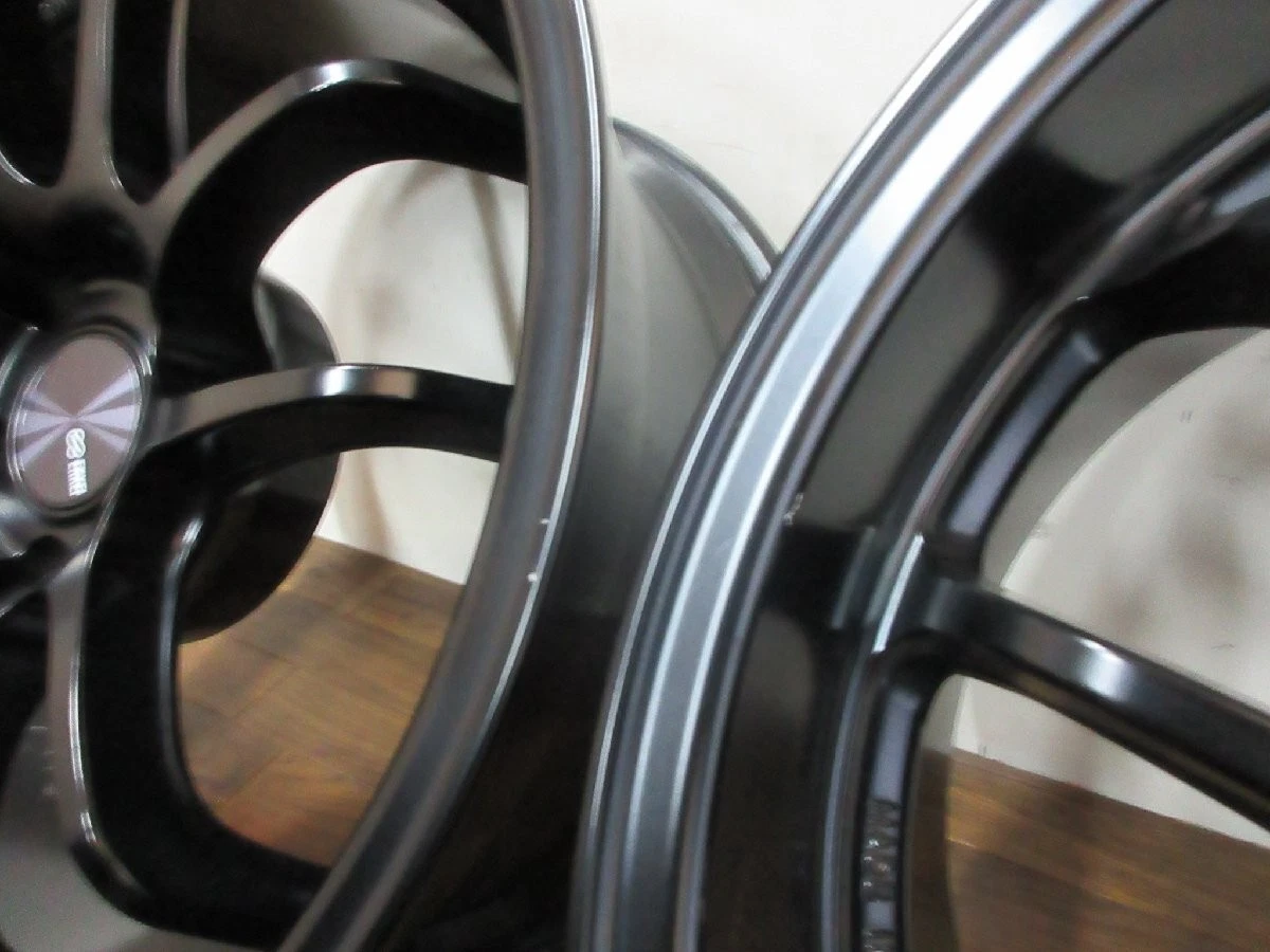 JDM ・ Enkei PF01EVO 17in 9.5J +12 5-hole PCD114.3 wheels for custom ca No Tires - Image 6