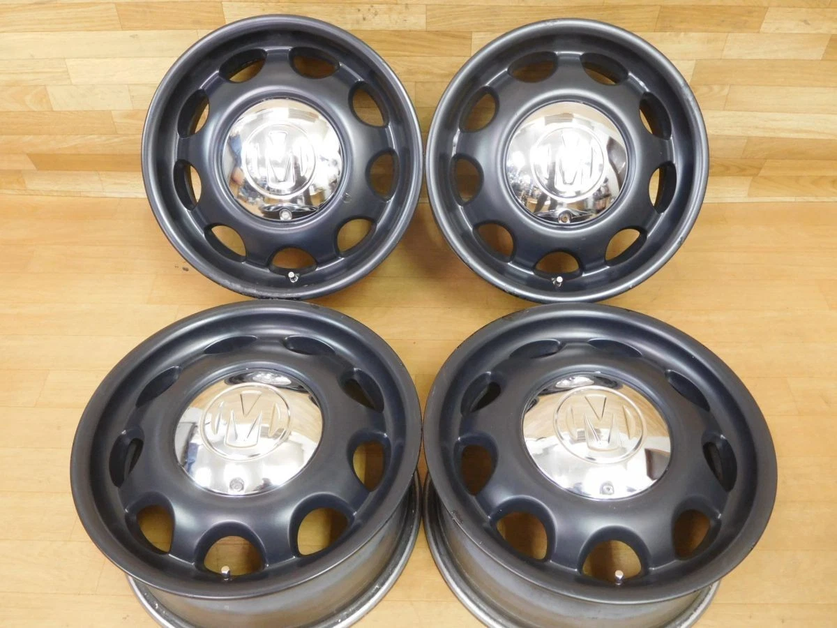 JDM 16-207Rare CRIMSON DEAN Mike Lotte 15in 7J +30 PCD100-4H bar fende No Tires