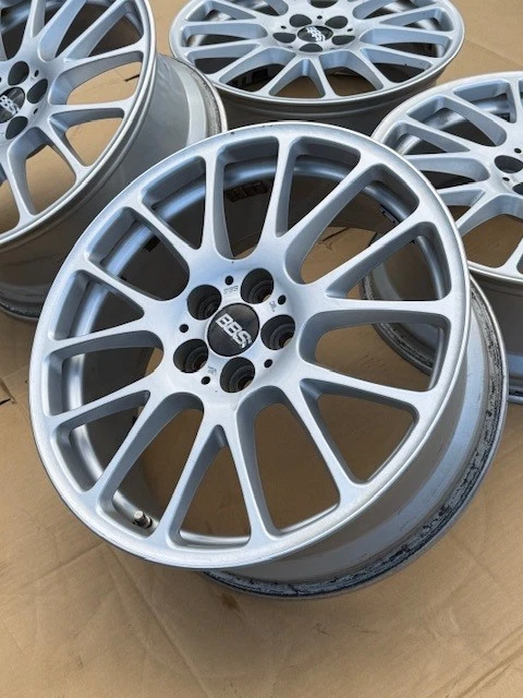 JDM BBS Genuine 17-inch Aluminum Wheel Set 4Book 7J +50 PCD100 BBS No Tires - Image 7