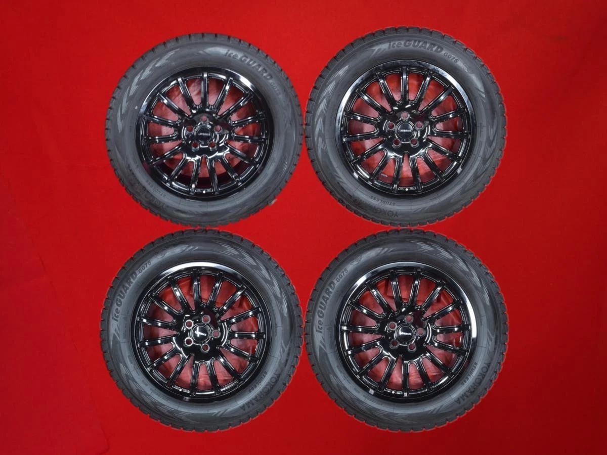 JDM Yokohama IceGuard G075 275/55R20 117Q 15-spoke tires 8.5J +38 PCD1 No Tires