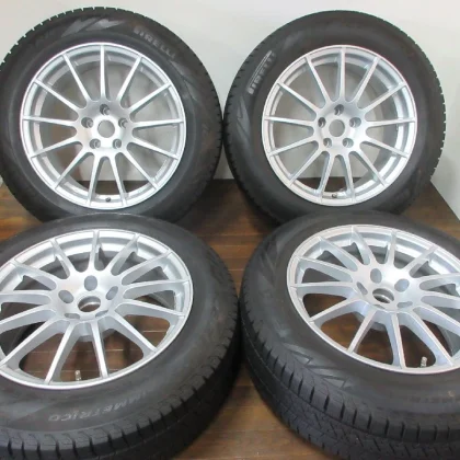 JDM ・ TAS Irvin 18in8J+32 5-lug PCD112 PI Ice Zero Asimmetrico 225/60R No Tires