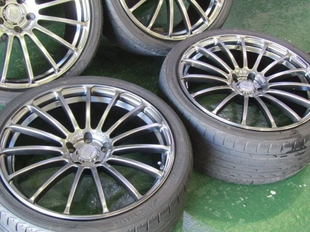 JDM Forged Yokohama AVS Model F15 Forged Crown Wheels for Alphard Cels No Tires - Image 3