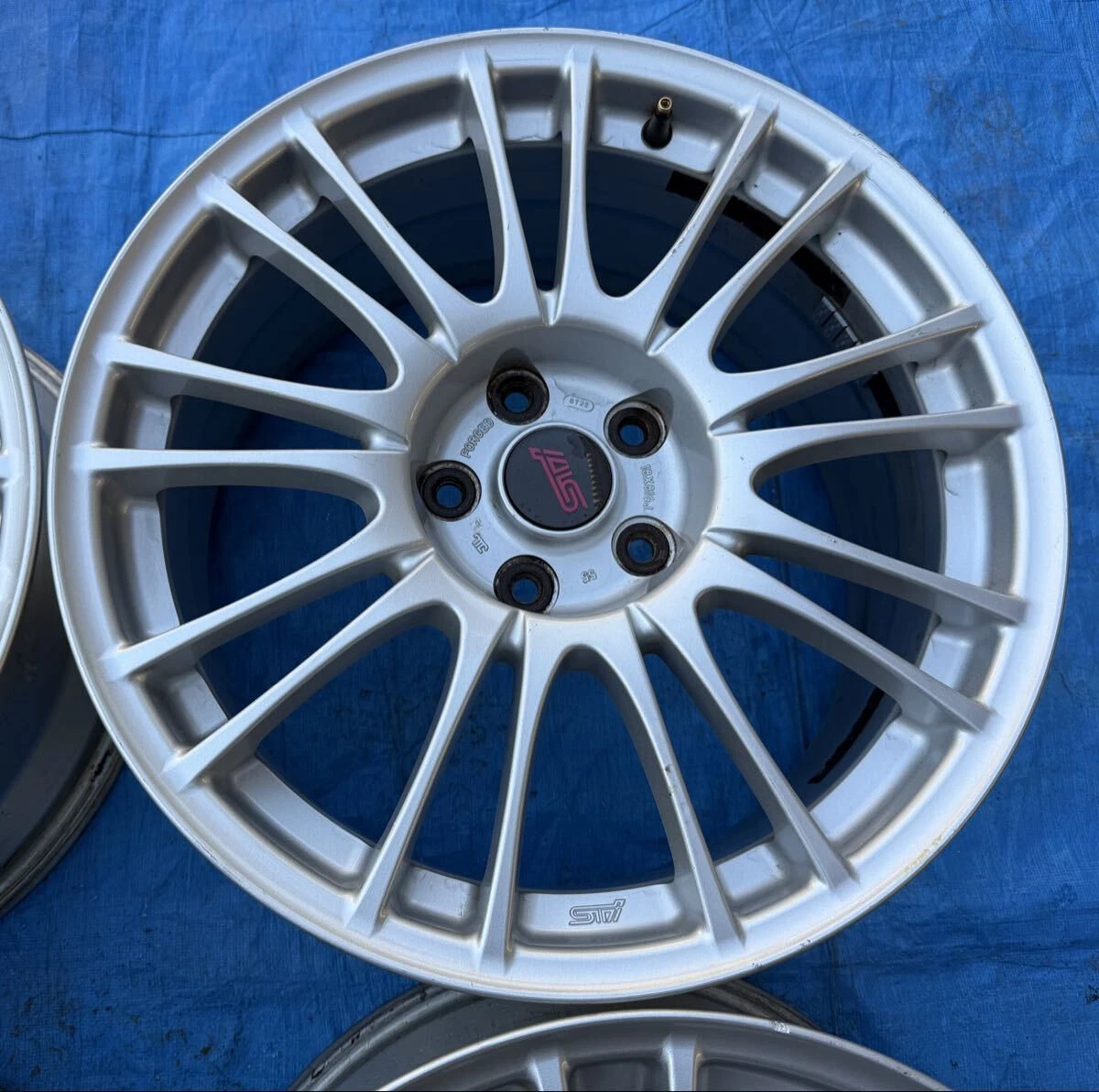 JDM Genuine BBS RV739 forging wheels for Impreza WRX STI 18 8.5J 55 11 No Tires - Image 5