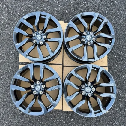 JDM Z34 18Dark Gray 5-Spoke Wheels No Tires