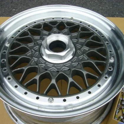 JDM 15x6.5J ET34 PCD100 4H Rare 3-piece wheel popular book item BBS R No Tires