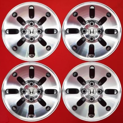 JDM HONDA honda Mobilio genuine option used wheel 4Book 5.5J 14PCD100 No Tires