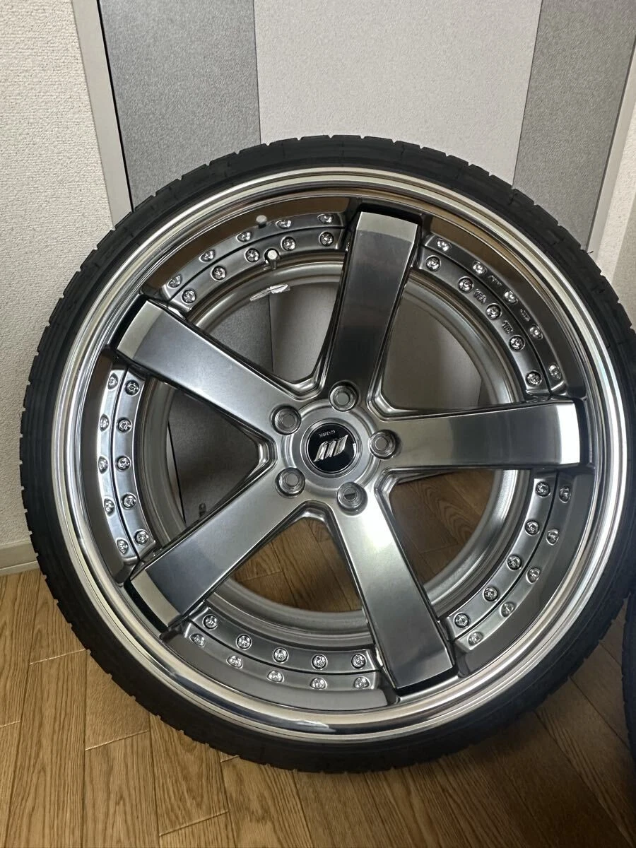 JDM WORK Geist BST2 Back Label 19-inch WORK No Tires - Image 6