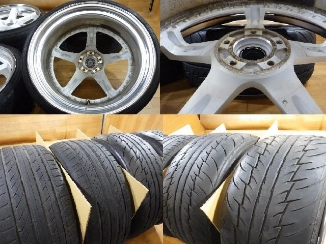 JDM ZENITH 5Line wheels and tires 4Book 5H-114.3 209.5J+39 245/30R20 1 No Tires - Image 7