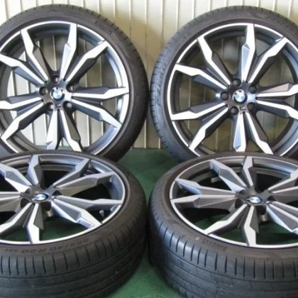 JDM Rare Item BMW F48 X1 Msports Optional Genuine Double Spoke 717M Ti No Tires