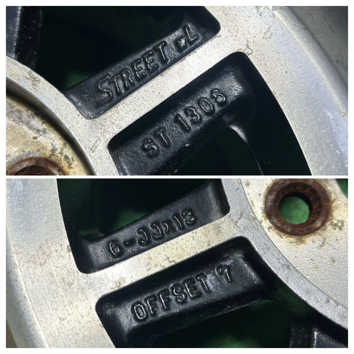 JDM HAYASHI RACING Hayashi Racing STREET 1313x6J +7 114.3/4H PCD114.3 No Tires - Image 7