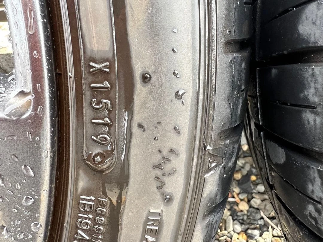 JDM GT-R R35 rear tires 10.5J 4-pack No Tires - Image 12