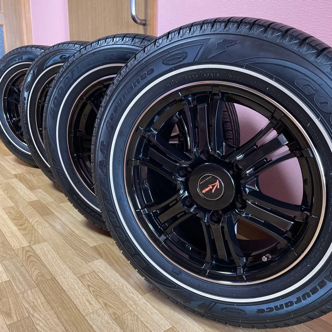 JDM 5ZIGEN-KOMA black man with Goodyear tires No Tires