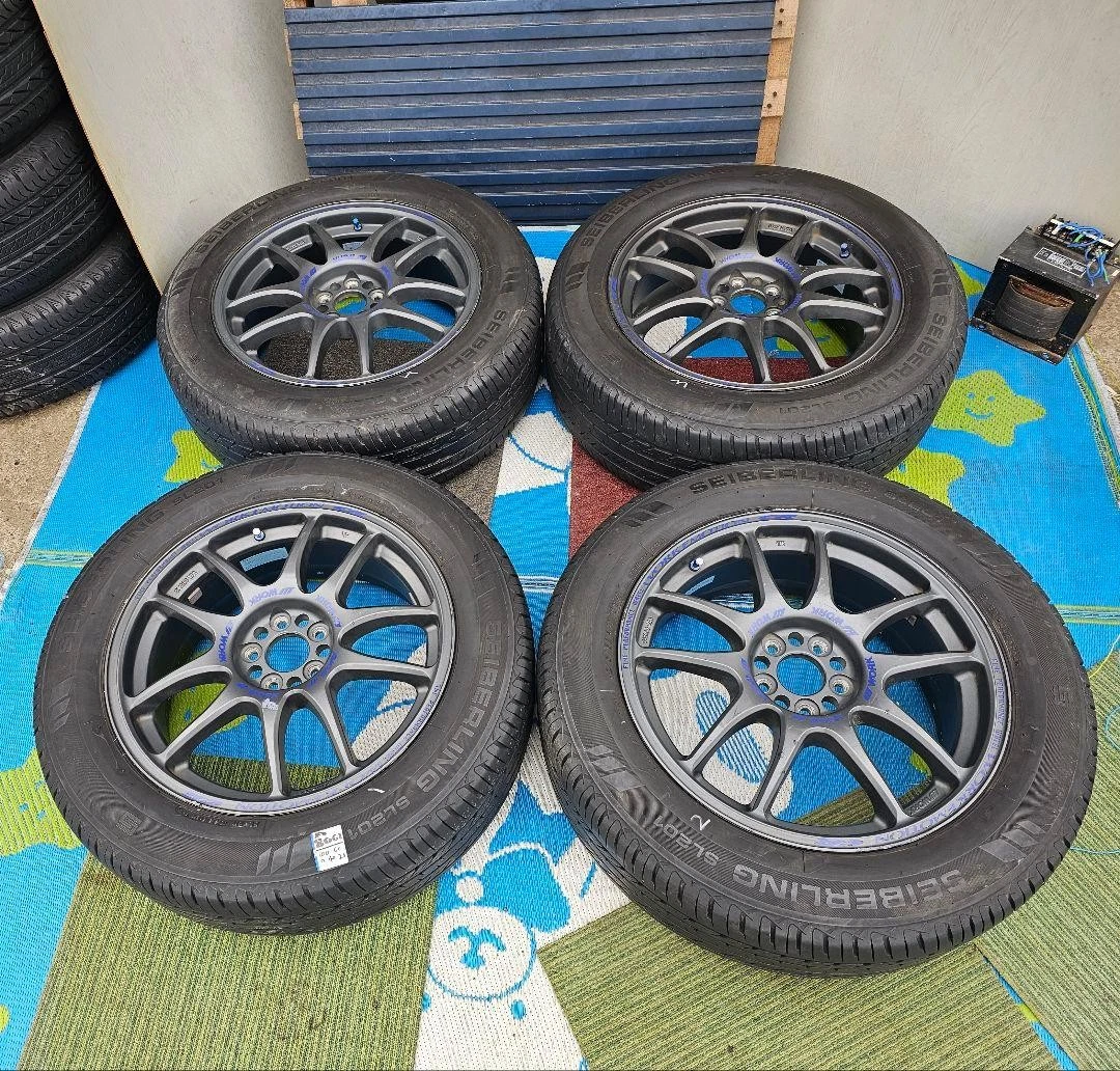 JDM WORK EMOTION CR Kai aluminum wheels 17-inch 7J+47 5H No Tires