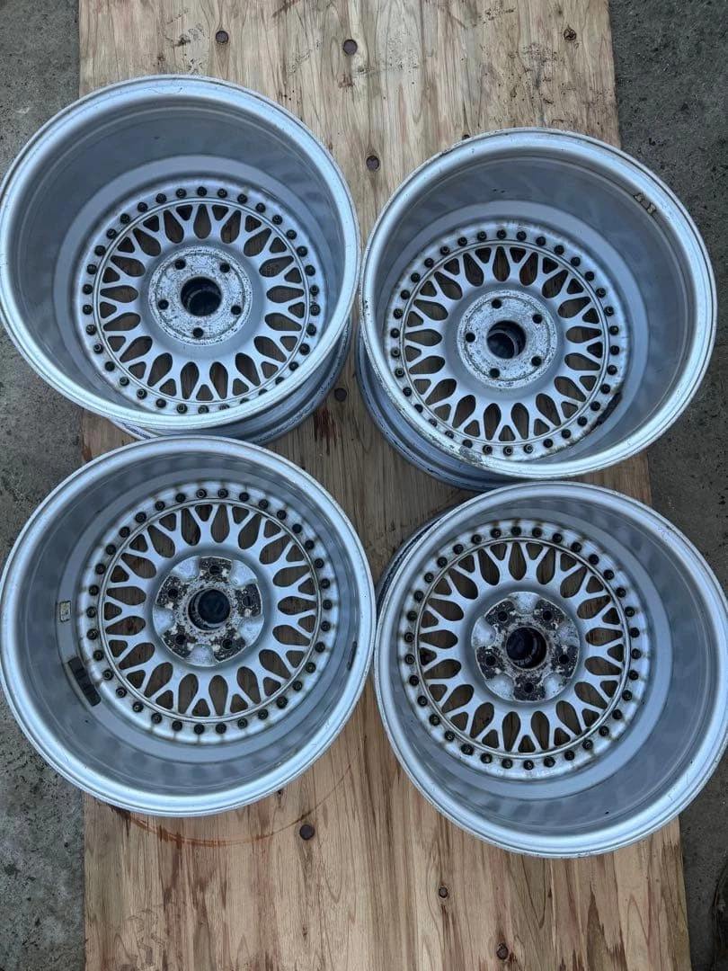 JDM BBS RS 178J +48 5-hole 4-book set No Tires - Image 6