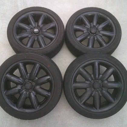 JDM BMW Mini Genuine 17 Aluminum Wheels 4-Bolt Pattern 7J x 17 +48 PCD No Tires