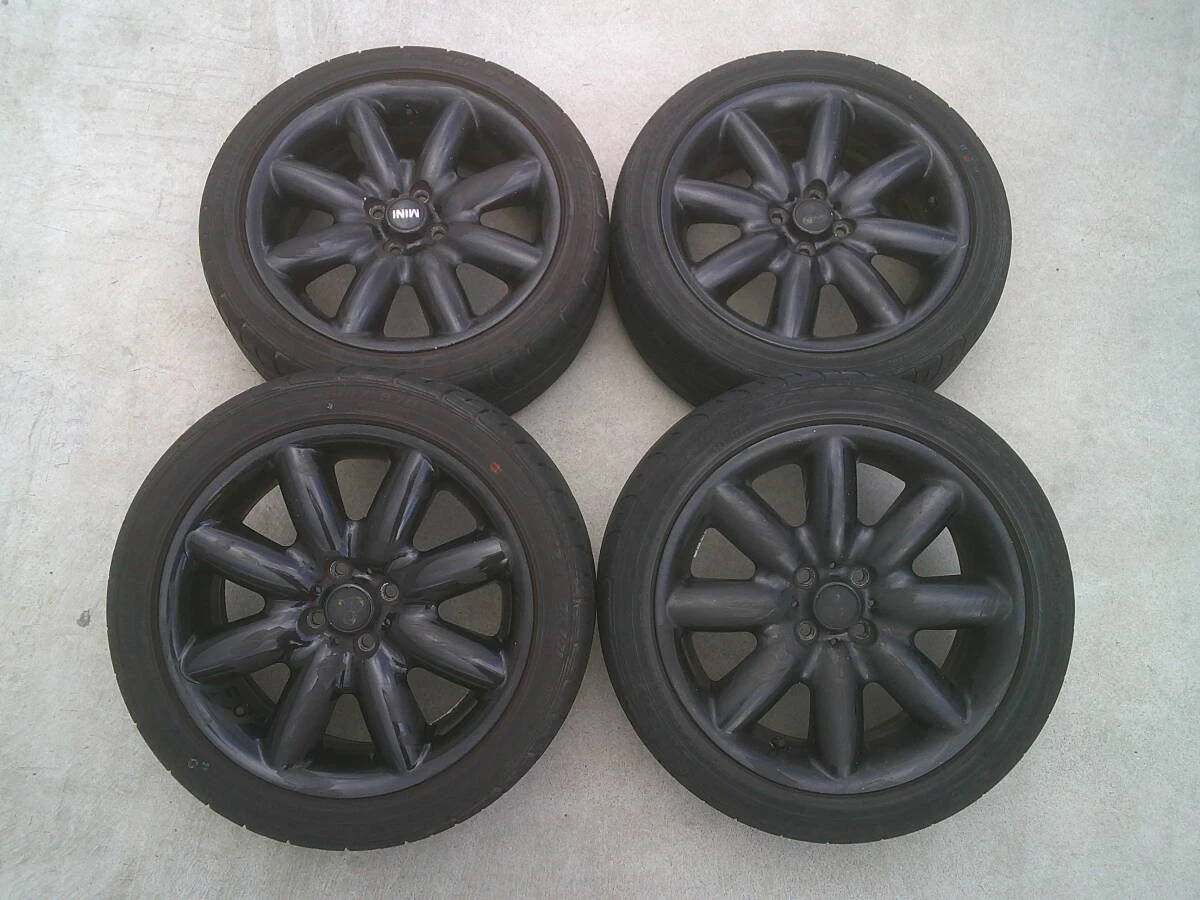 JDM BMW Mini Genuine 17 Aluminum Wheels 4-Bolt Pattern 7J x 17 +48 PCD No Tires