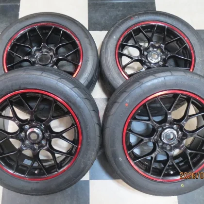 JDM SSR typeM 2015 Vitz Civic March 6.5J +35 4H100 / 114.3 multi Used No Tires