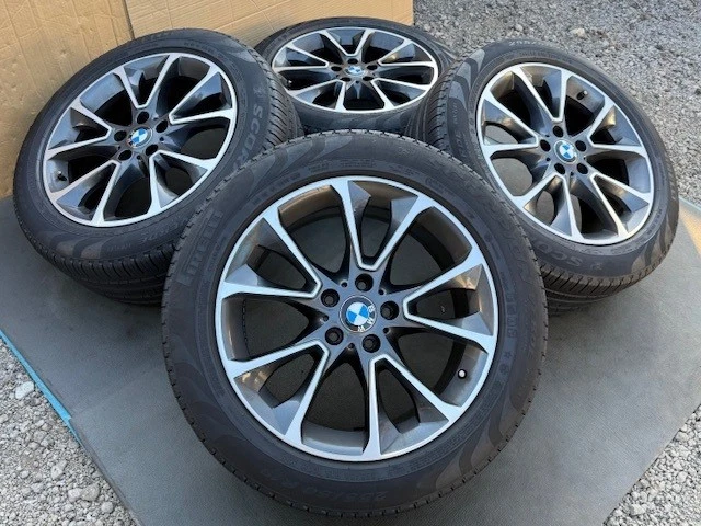 JDM BMW X5 X3 F25 E70 F15 19-inch tires and rims styling 449 6853955 9 No Tires - Image 2
