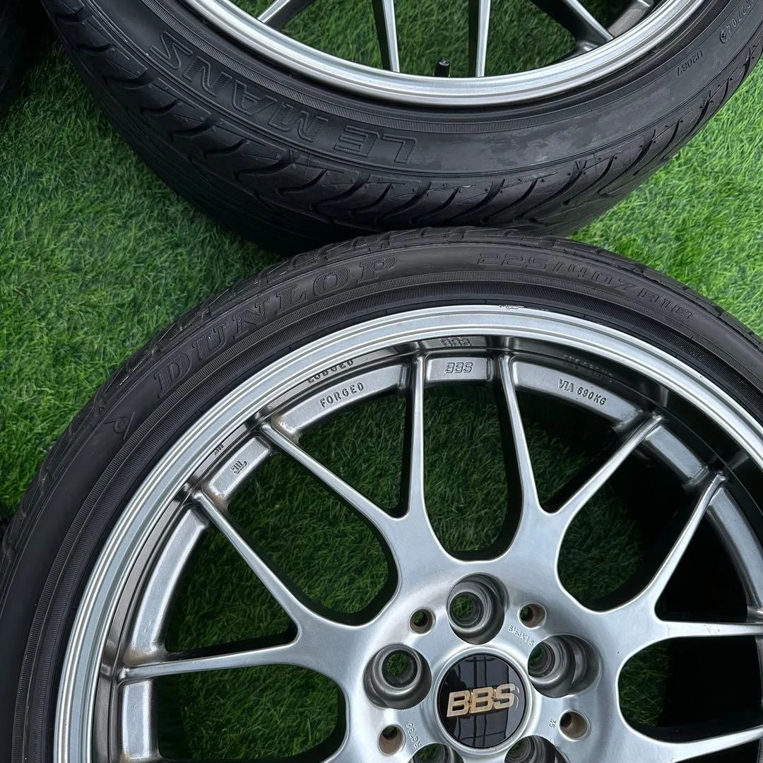 JDM BBS RG-R 18PCD100 86 Prius TWS RAYS No Tires - Image 7