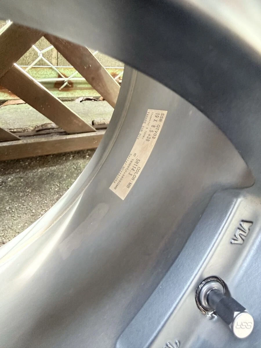 JDM 80 Harrier SSR GTV03 19-inch wheel set No Tires - Image 9