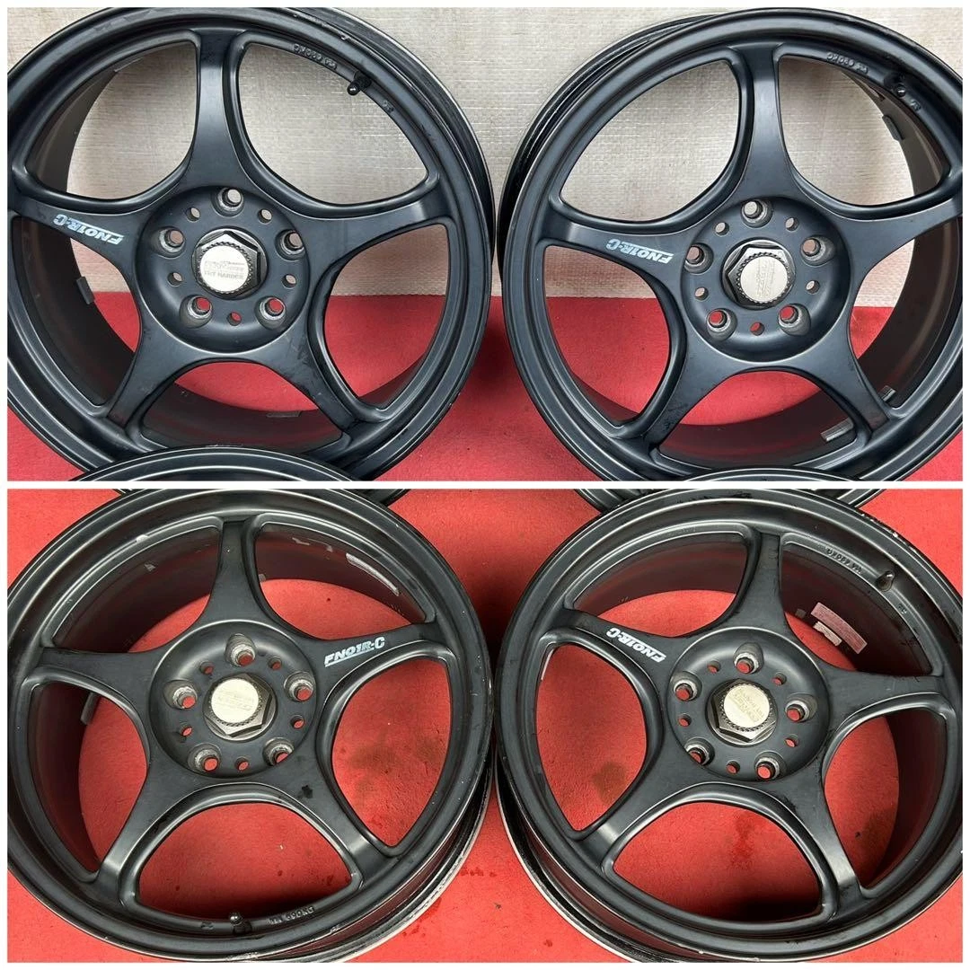 JDM 5ZIGEN 5-Dimensional TRY HARDER FN01R-C 17-inch x 7J +42 No Tires - Image 2