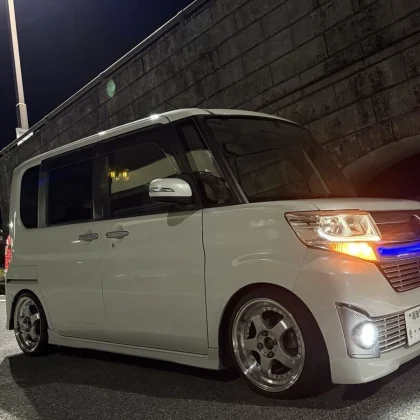 JDM K35 Stealth Racing 164-hole PCD100 6.0j +45 through hole K-CAR rid No Tires