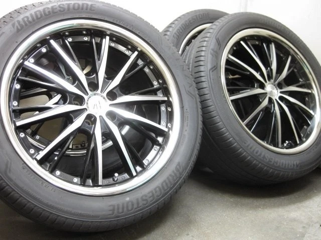 JDM Used ANHELO CORAZON CHARMANT 20-inch & BS ALENZA001 265/45R20 4-Bo No Tires