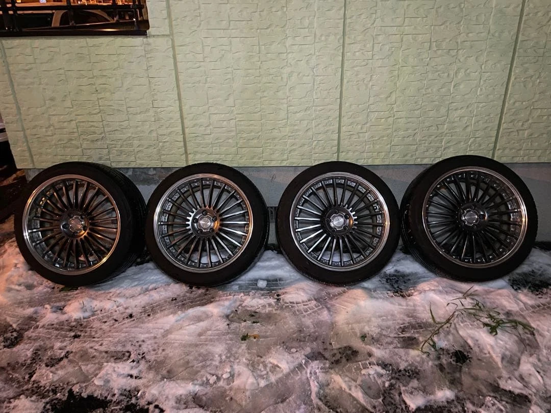 JDM Final work Lambec LF1 20 inch 9j through No Tires - Image 4