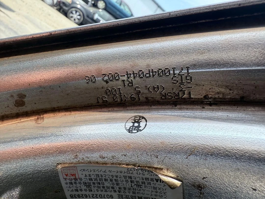 JDM workemotion T7RSR 19 Wheel Tire 4Book Set No Tires - Image 3