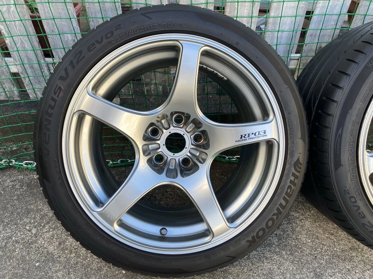 JDM Extra ThickEnkei/RP03Tire Wheel Set x 4Book 255/40R1710J+18GT-R/Si No Tires - Image 3