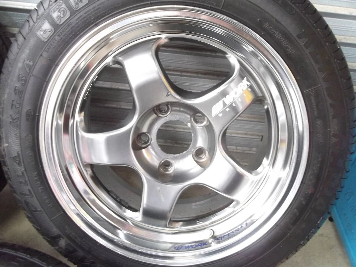 JDM WORKworkMEISTERMeisterS1-16 inch OFF +30-8J-PCD114.3-5H + Tire 205 No Tires - Image 5