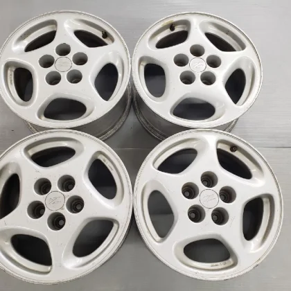 JDM Rare Fairlady Z GCZ32 genuine 16in 7.5J +45 114.3/5H wheels in goo No Tires