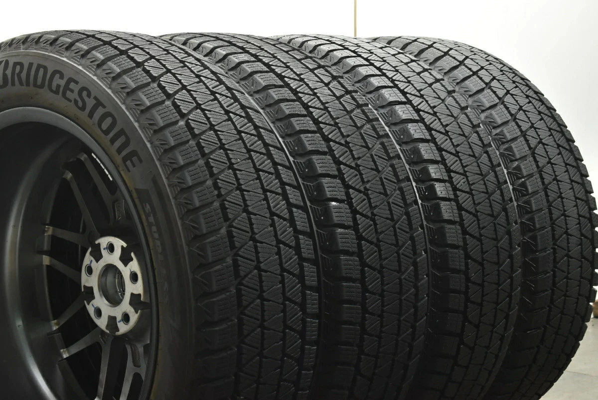 JDM Used 4-Book Wheel Set: 207.5J x 20 +35 PCD 114.3 235/55R20 102Q wi No Tires - Image 8