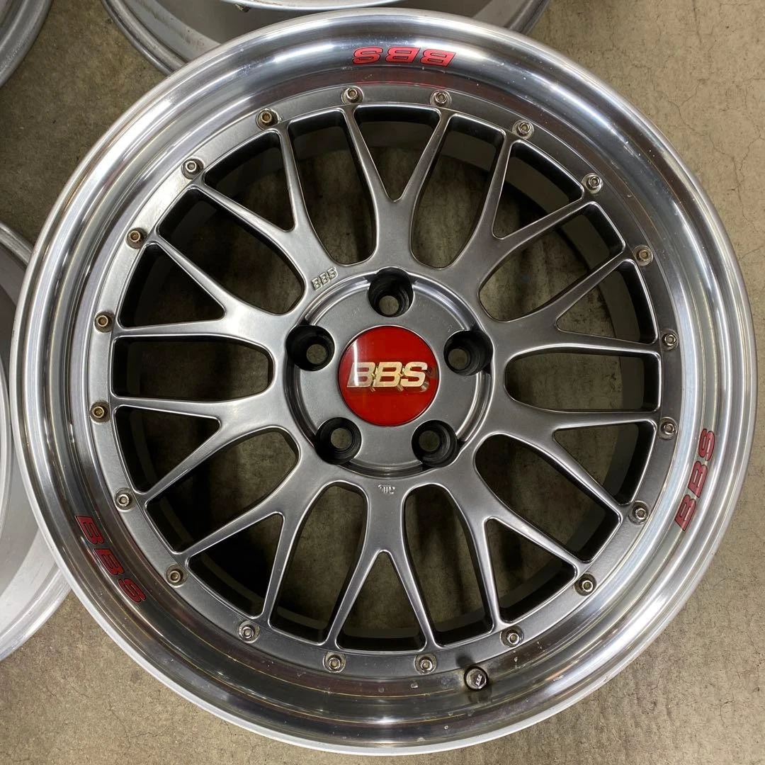 JDM BBS LM Wheel 4-Book Set 8J x 18 +35 5/114.3 No Tires - Image 4