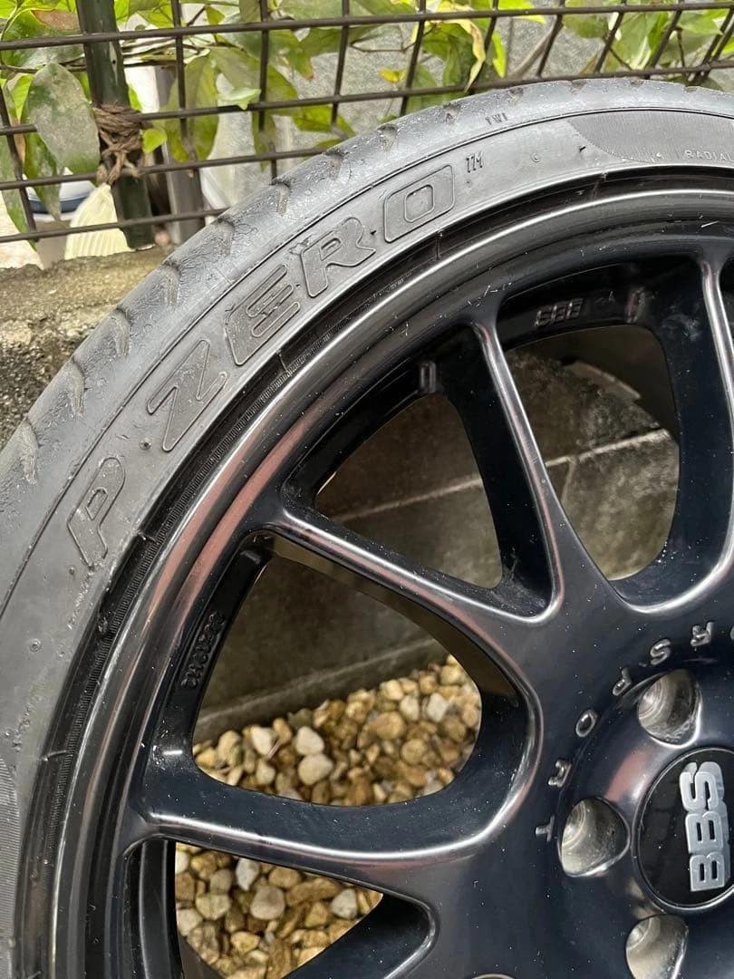 JDM BBS Germany CH-R 19 tires with Pirelli P-Zero set No Tires - Image 3