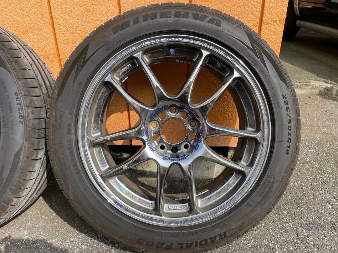 JDM ◇WORK EMOTION CR Kai◇ Bali Mountain Fuga No Tires - Image 2