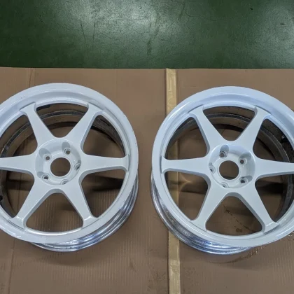 JDM Rare Buddy Club P1 Racing II 1810J+20 5x114.3 2Book JDM Drill Kit No Tires