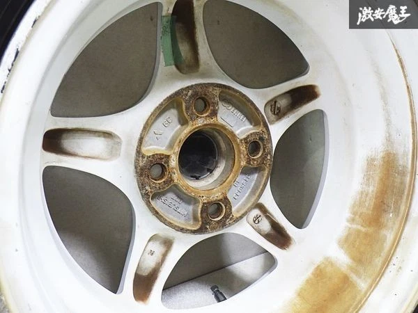 JDM OZ Racing Genuine ENKEI CE9A Wheels for Lancer Evolution III 15x6+ No Tires - Image 7