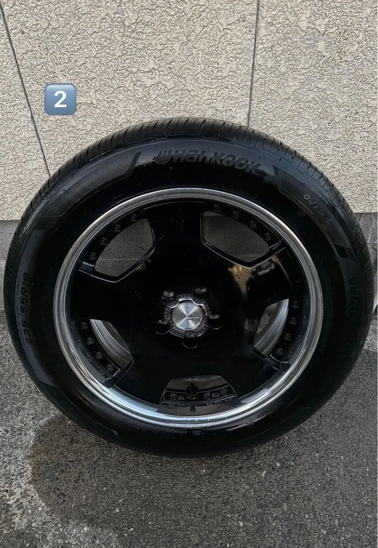 JDM WORK Lanvec LD1 19inch tire 4Book work Lanvec No Tires - Image 5