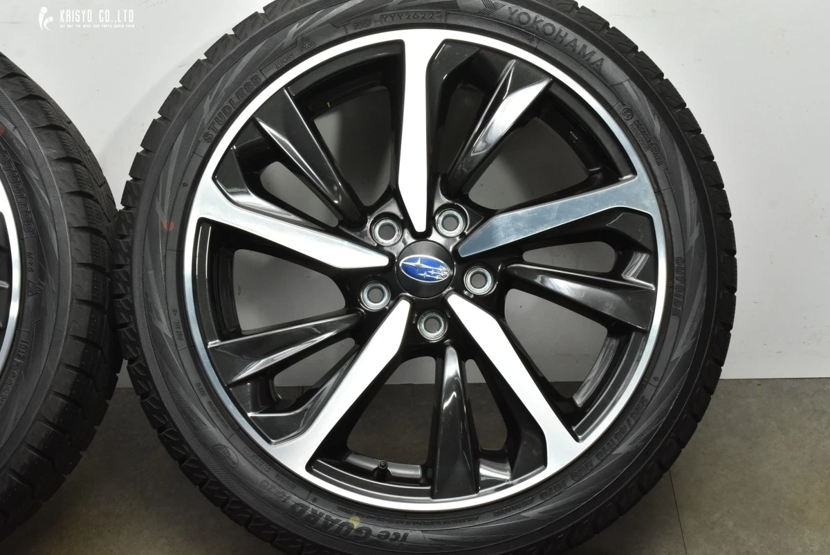 JDM Sharpened Groove Subaru Levorg VN OEM 18-inch 7.5J +55 PCD114.3 Yo No Tires - Image 6
