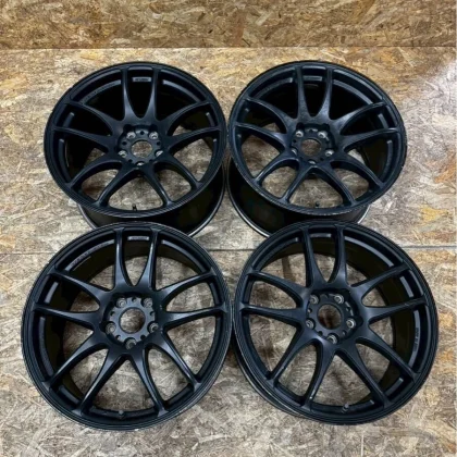 JDM Rare WORK emotion CR kiwami 188.5J+38 9.5J+38 PCD114.3 5-hole 5H S No Tires