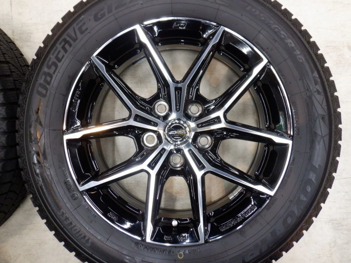 JDM S Delivery 24 years almost new AME Smack M1 16 5H114.3 6J+45 Toyo No Tires - Image 5