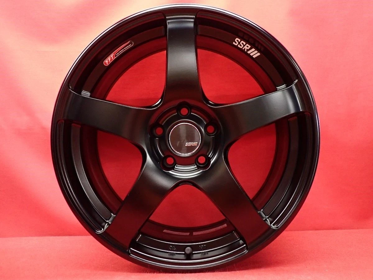 JDM Lightweight 10.2kg SSR GTV 01 Used Wheels 4Book 8J 18PCD112 5x +35 No Tires - Image 6