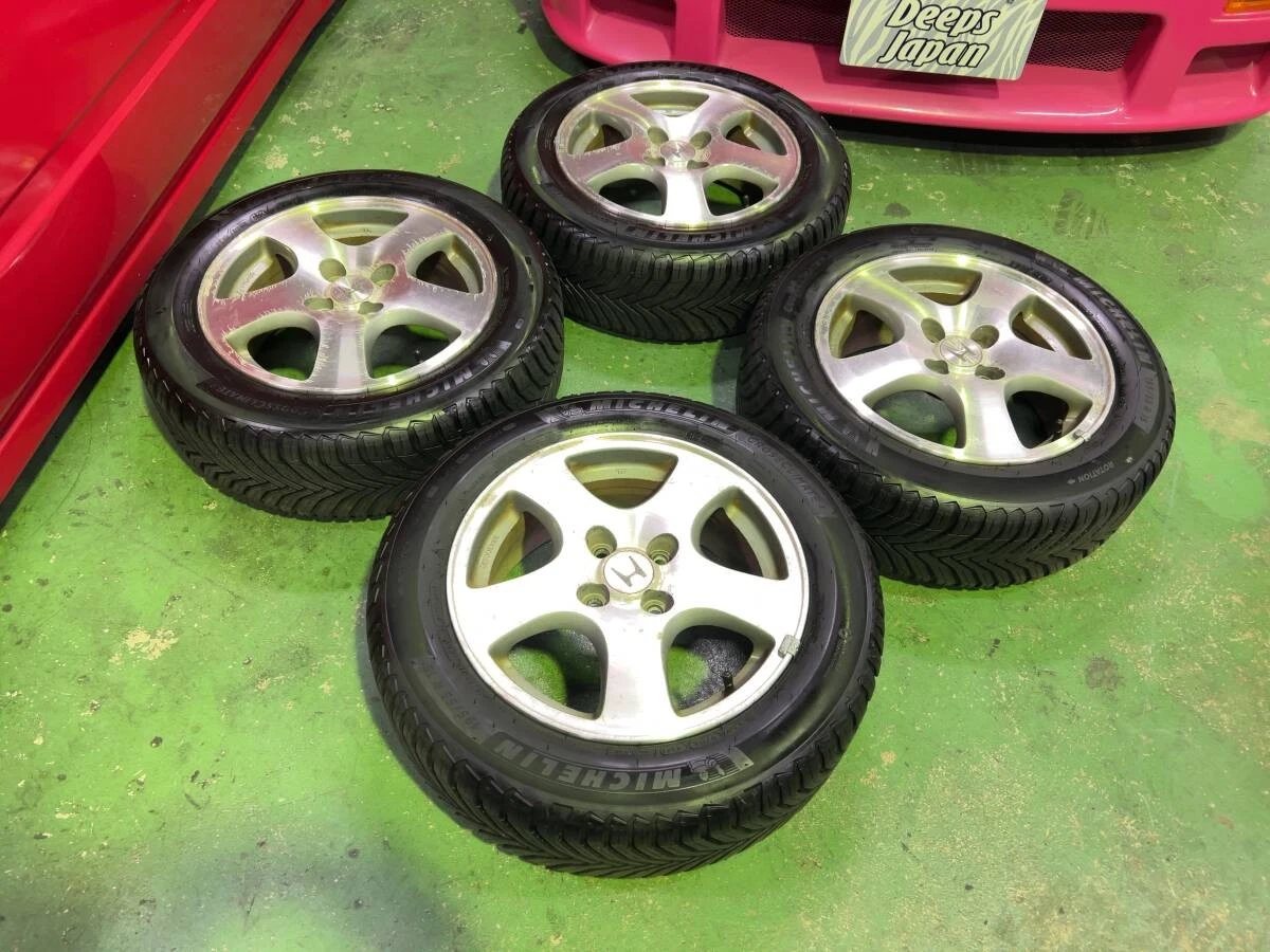 JDM DEEPSRACING DC2 Integra Si-VTEC Honda Genuine US Aluminum 156J +45 No Tires