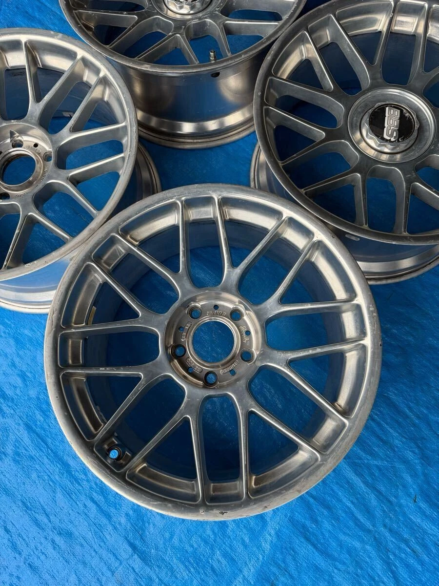 JDM Super Super Reverse Crank BMW BBS RC300 18-inch 8.5J offset +13 PC No Tires - Image 3