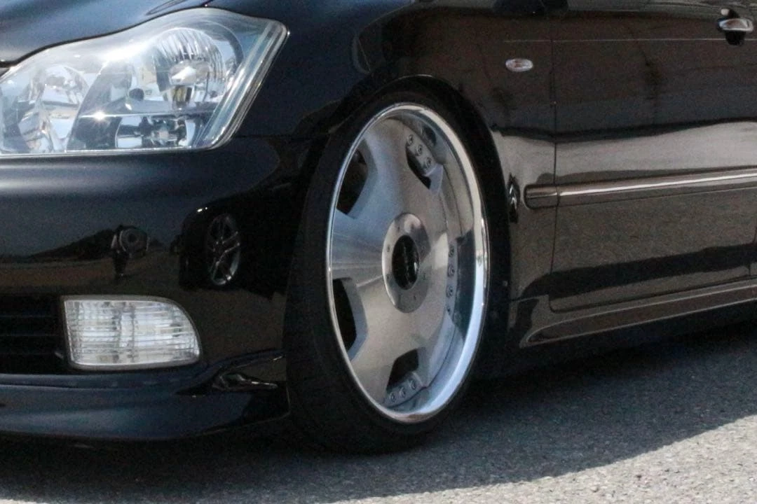 JDM Rare Size Used 19-inch WORK Euroline Deep Rim with 5x114.3mm Tire No Tires - Image 5