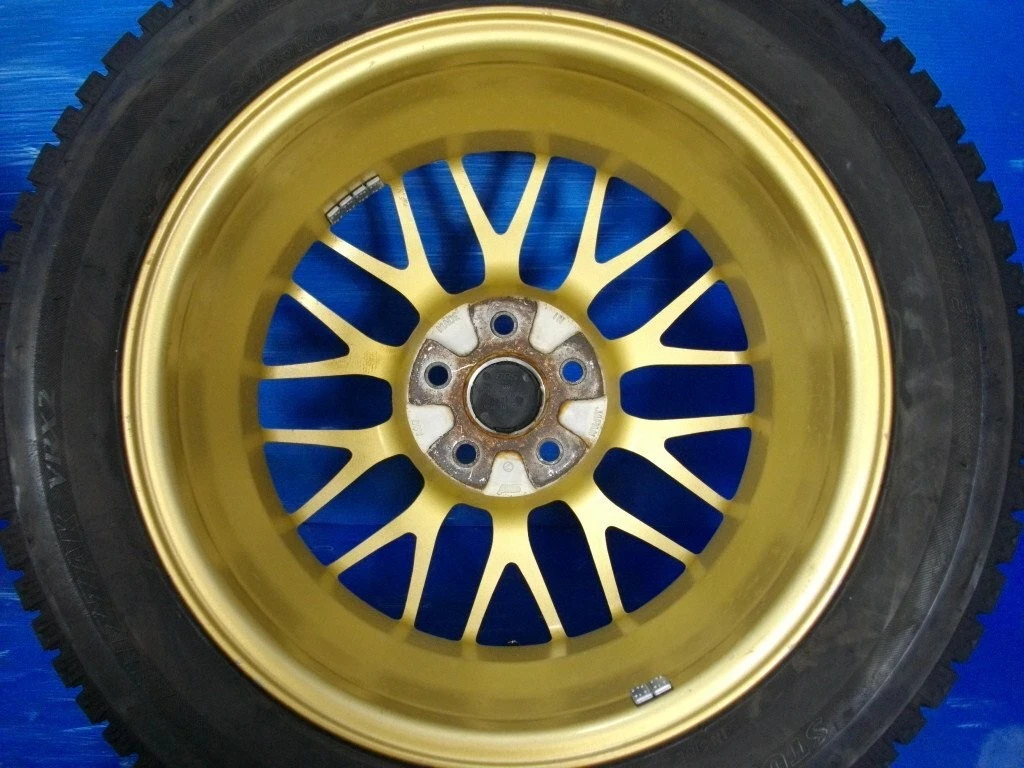 JDM H Subaru Genuine Optional BBS RG362 166.5J +48 5H PCD100 Wheels wi No Tires - Image 3