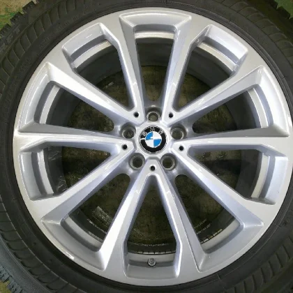 JDM Used Bridgestone ZackRFT 255/55R20 G07 V-spoke tires for the BMW X No Tires