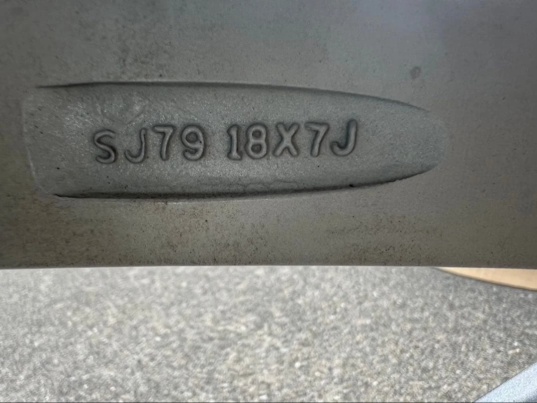 JDM TWS AQUA 18-inch wheels 4Book No Tires - Image 2