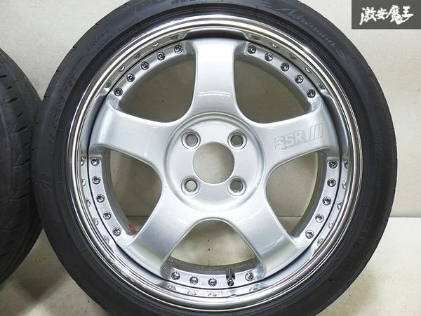 JDM Clean // 25 year old tires included SSR Professor SP1R 166J +39 No Tires - Image 5